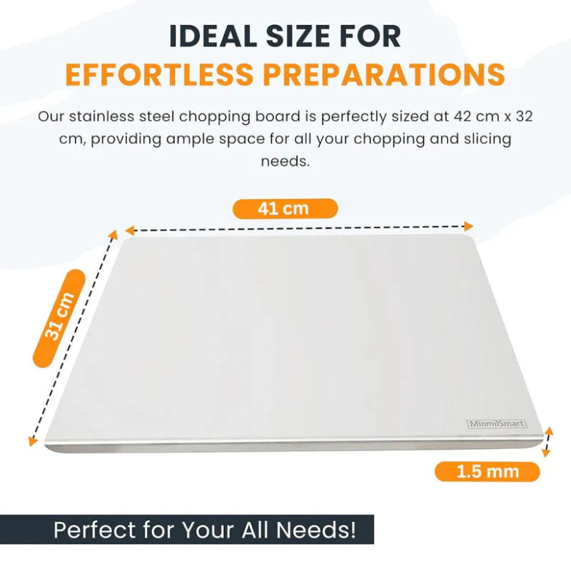 š„LAST DAYā”50K+ SOLD!šStainless Steel Countertop Chopping Board
