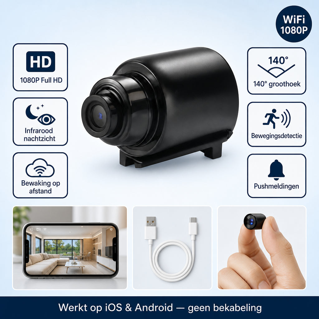 💥LAST DAY HOT SELLING PRODUCT !! - 📸Mini 5g Wireless Wifi Camera 1080p HD 📸