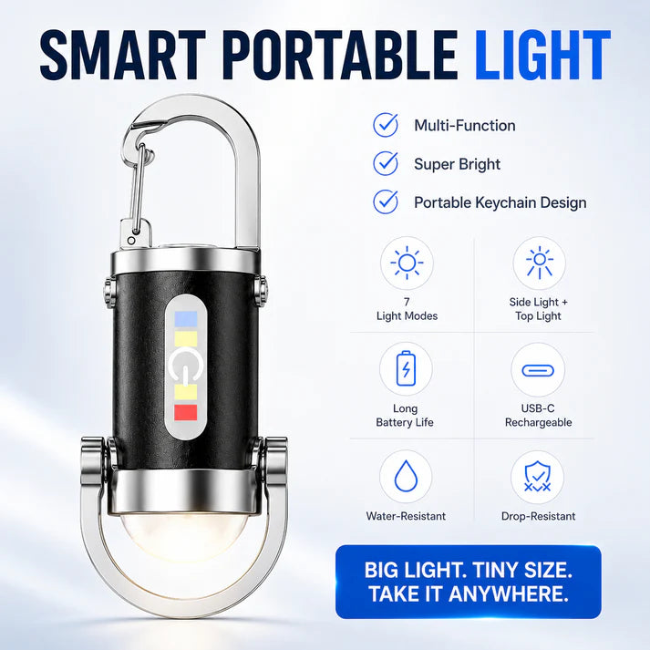 2026NEW🎉Smart Portable Keychain Light-9YB