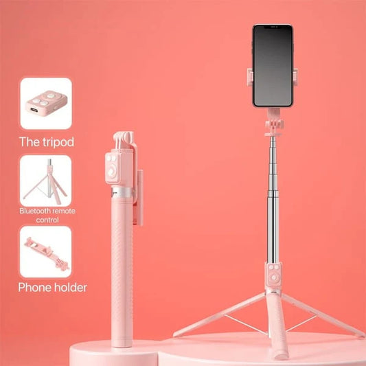 🎁Hot Sale 50% OFF-New 6 in 1 Bluetooth Selfie Stick