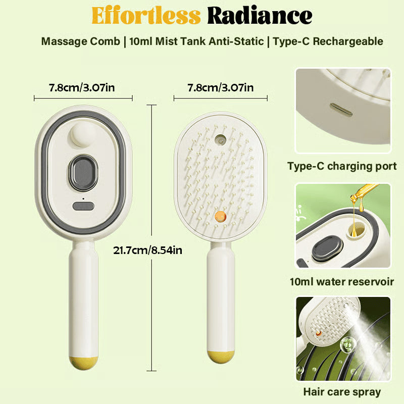 🔥LAST DAY 50% OFF - 2026 Electric Spray Air Cushion Massage Comb