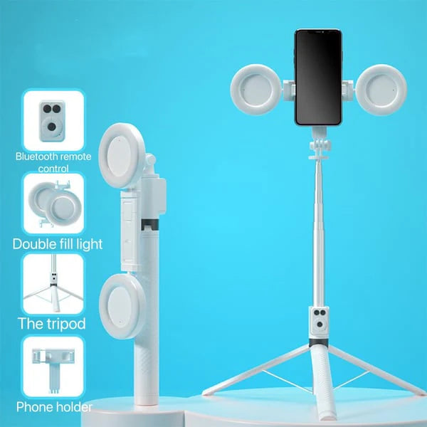 🎁Hot Sale 50% OFF-New 6 in 1 Bluetooth Selfie Stick