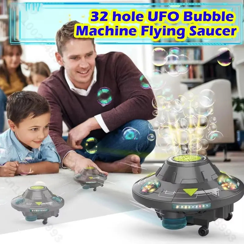 🪐UFO bubble machine brings endless fun!