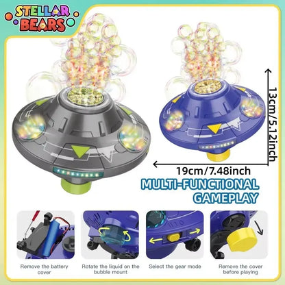 🪐UFO bubble machine brings endless fun!