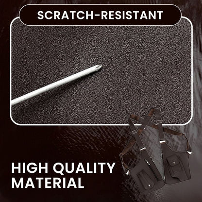 Premium Leather Adjustable Underarm Shoulder Bag for Men & Women