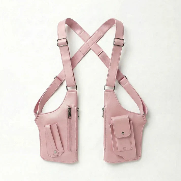 Premium Leather Adjustable Underarm Shoulder Bag for Men & Women