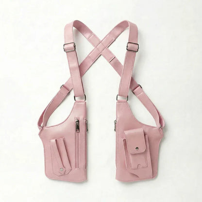 Premium Leather Adjustable Underarm Shoulder Bag for Men & Women