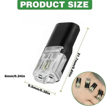 🔥Limited-time 49% off offer!Double-Wire Plug-in Connector Led Light Strip Connectors 2 Pin
